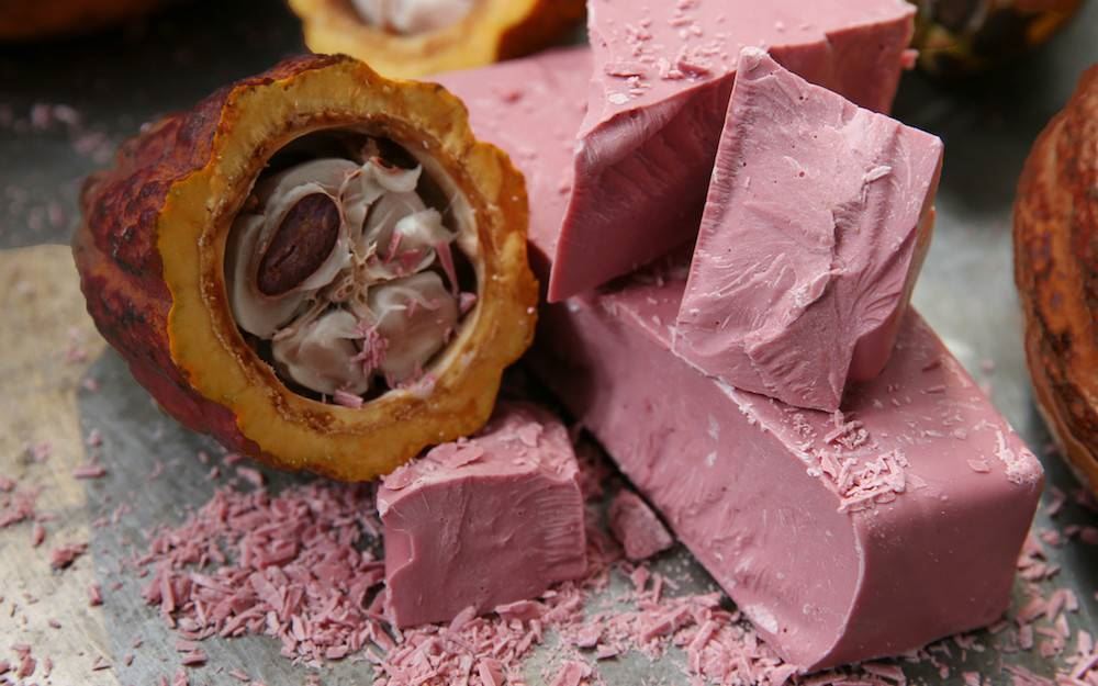 natural pink chocolate