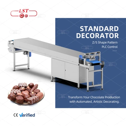 LST Smart Chocolate Decorator Machine: Επανάσταση στον βιομηχανικό εξοπλισμό παρασκευής σοκολάτας